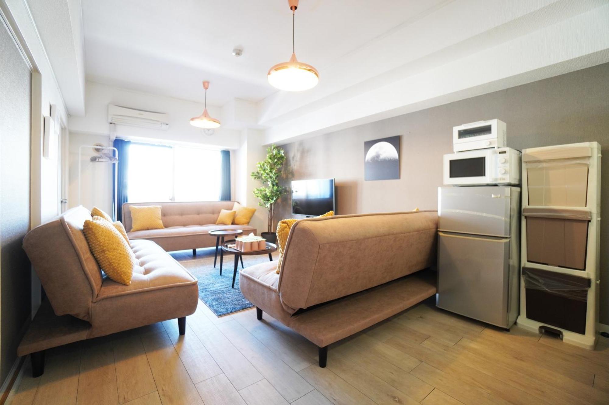 Apartamento Tsurigane Building Osaka Exterior foto